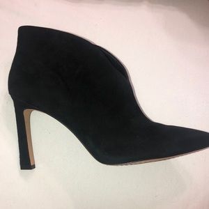 Black Vince Camuto Stiletto Pointed Toe Booties
